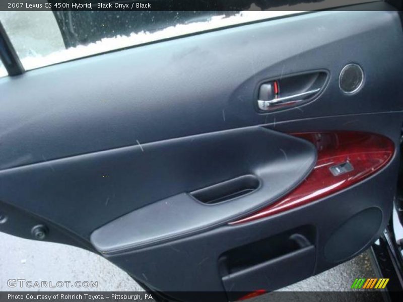 Black Onyx / Black 2007 Lexus GS 450h Hybrid
