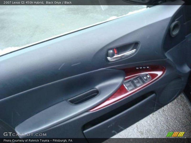 Black Onyx / Black 2007 Lexus GS 450h Hybrid