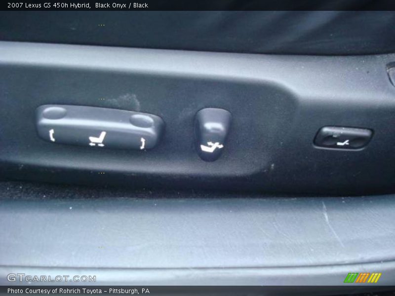 Black Onyx / Black 2007 Lexus GS 450h Hybrid