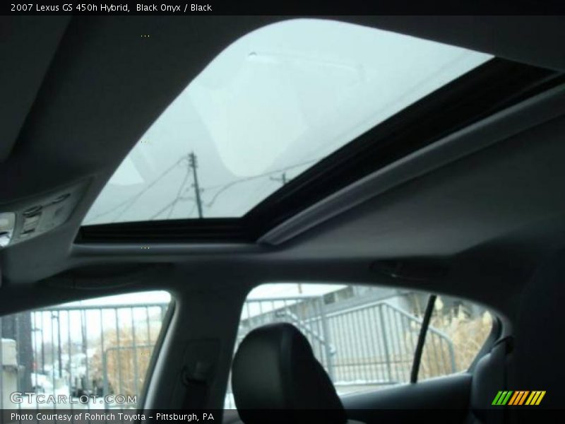 Black Onyx / Black 2007 Lexus GS 450h Hybrid