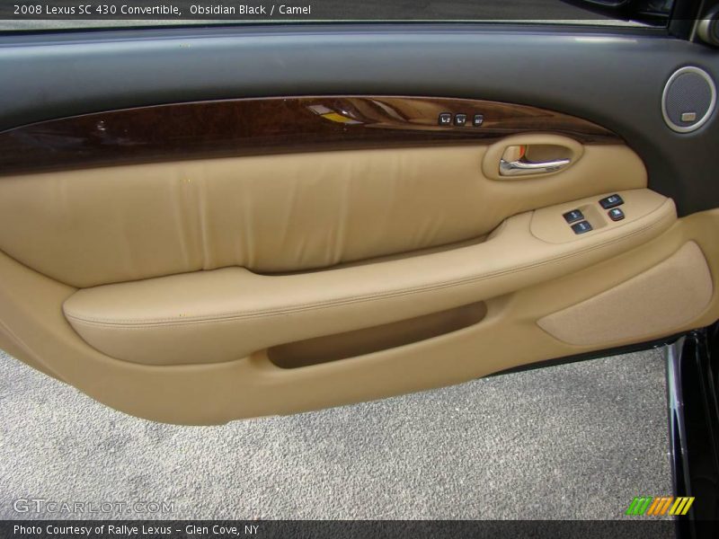 Obsidian Black / Camel 2008 Lexus SC 430 Convertible