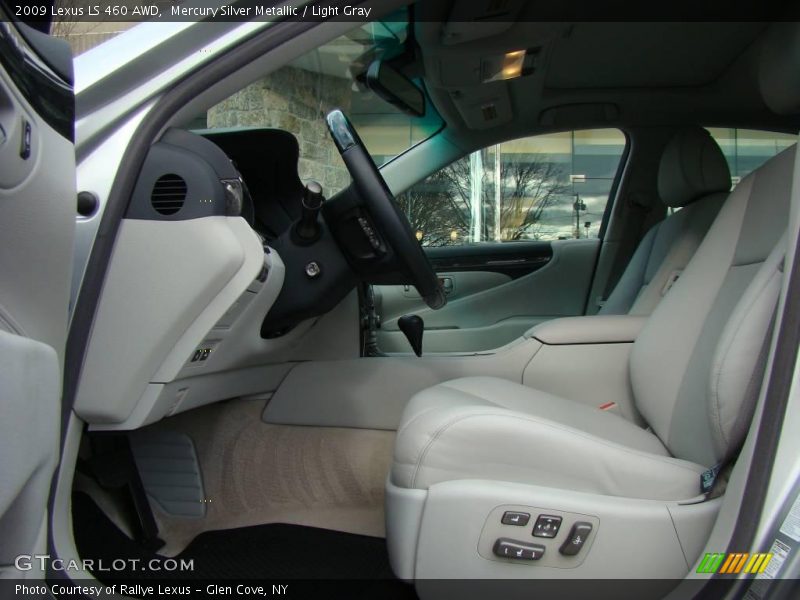 Mercury Silver Metallic / Light Gray 2009 Lexus LS 460 AWD
