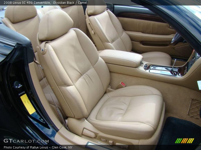 Obsidian Black / Camel 2008 Lexus SC 430 Convertible