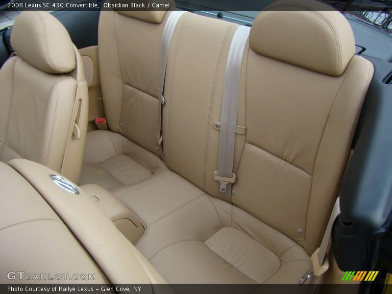 Obsidian Black / Camel 2008 Lexus SC 430 Convertible