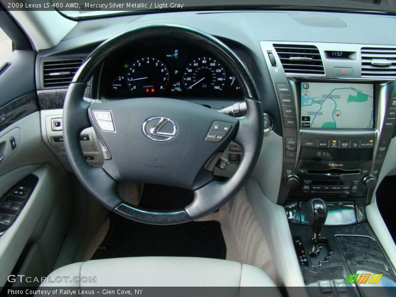 Mercury Silver Metallic / Light Gray 2009 Lexus LS 460 AWD