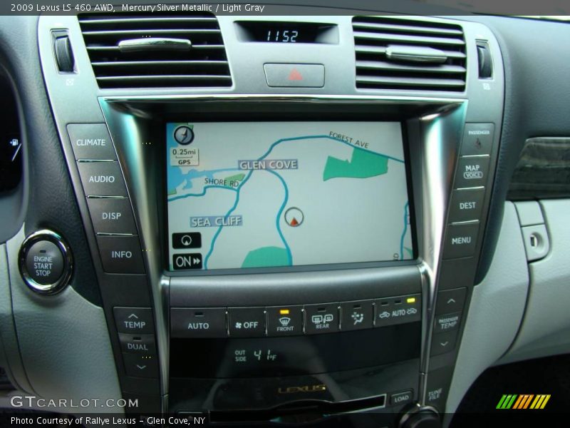 Mercury Silver Metallic / Light Gray 2009 Lexus LS 460 AWD
