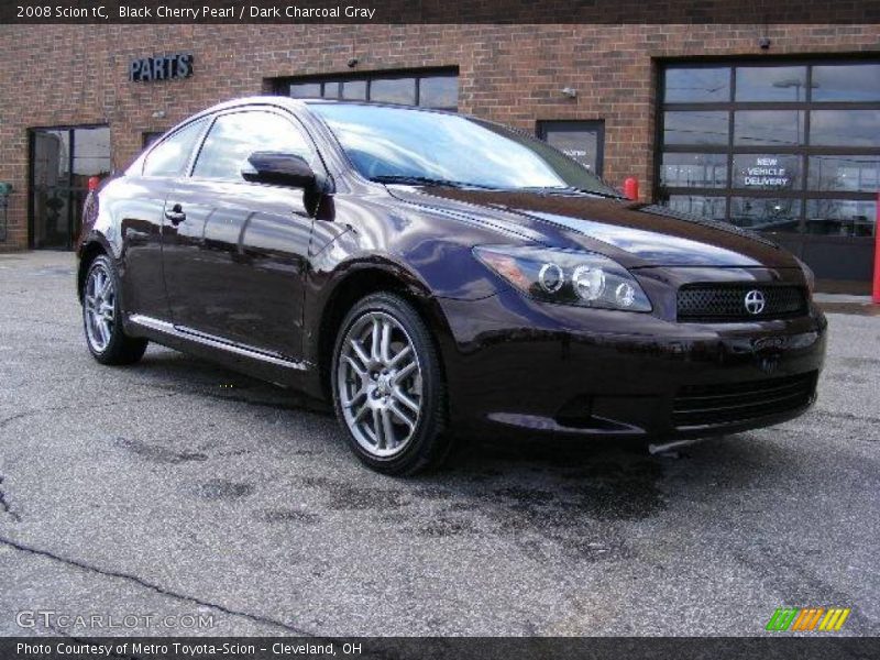 Black Cherry Pearl / Dark Charcoal Gray 2008 Scion tC