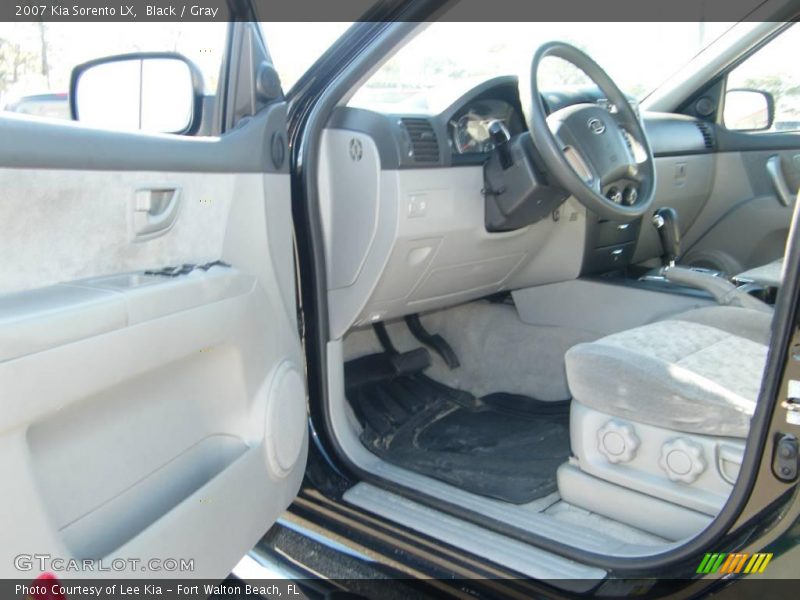 Black / Gray 2007 Kia Sorento LX