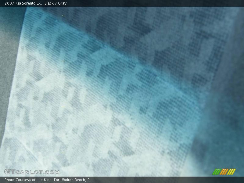 Black / Gray 2007 Kia Sorento LX