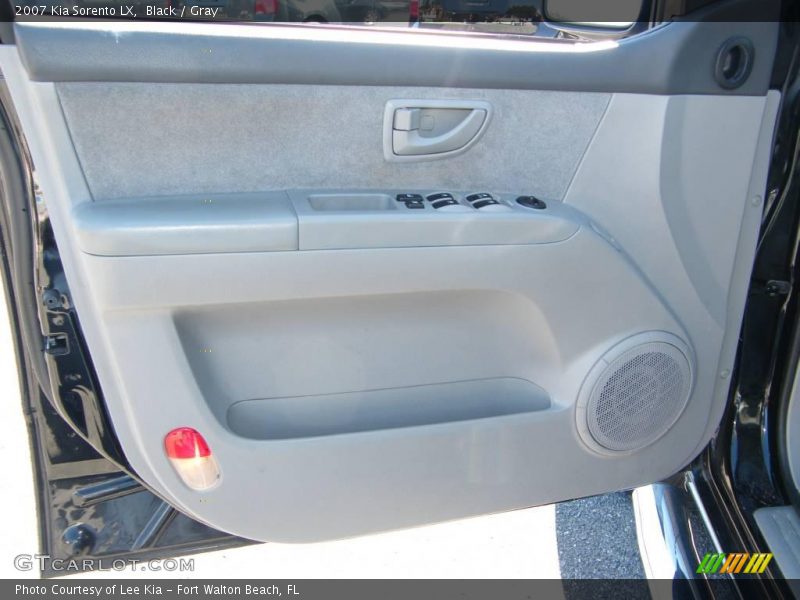 Black / Gray 2007 Kia Sorento LX