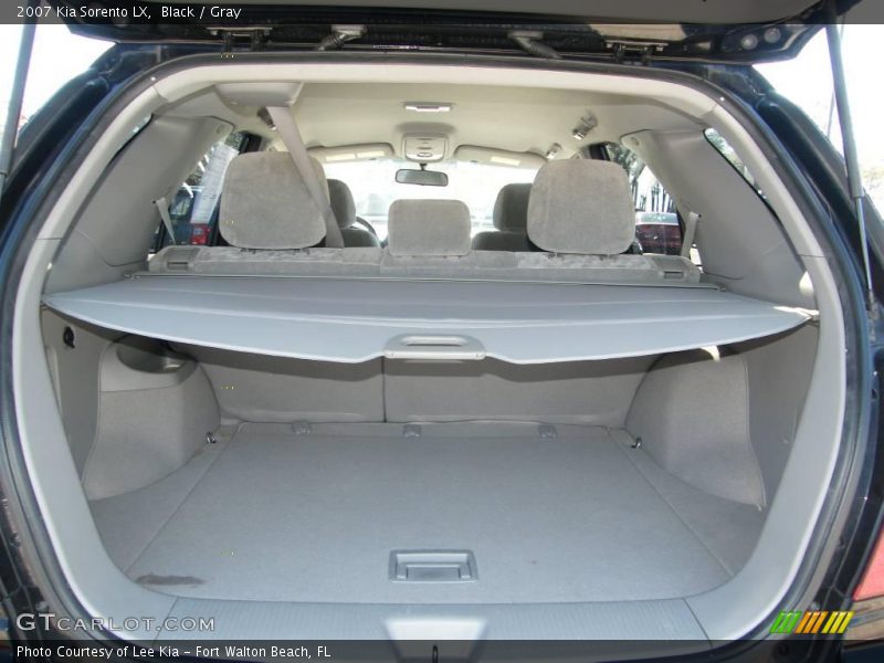 Black / Gray 2007 Kia Sorento LX