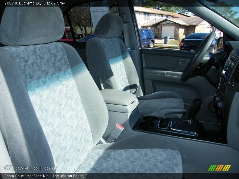 Black / Gray 2007 Kia Sorento LX