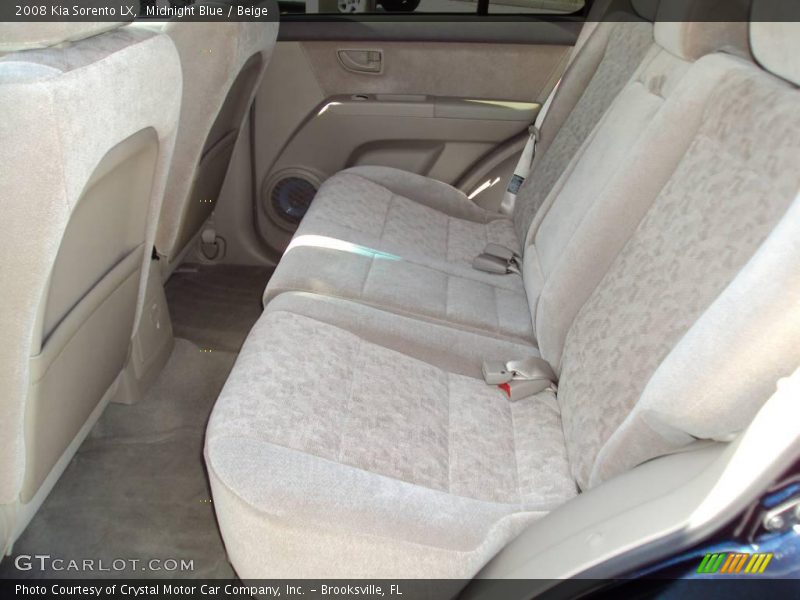 Midnight Blue / Beige 2008 Kia Sorento LX