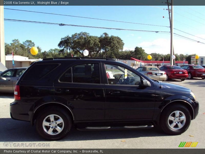 Midnight Blue / Beige 2008 Kia Sorento LX