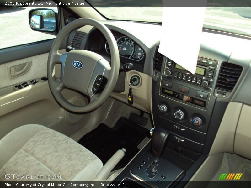 Midnight Blue / Beige 2008 Kia Sorento LX
