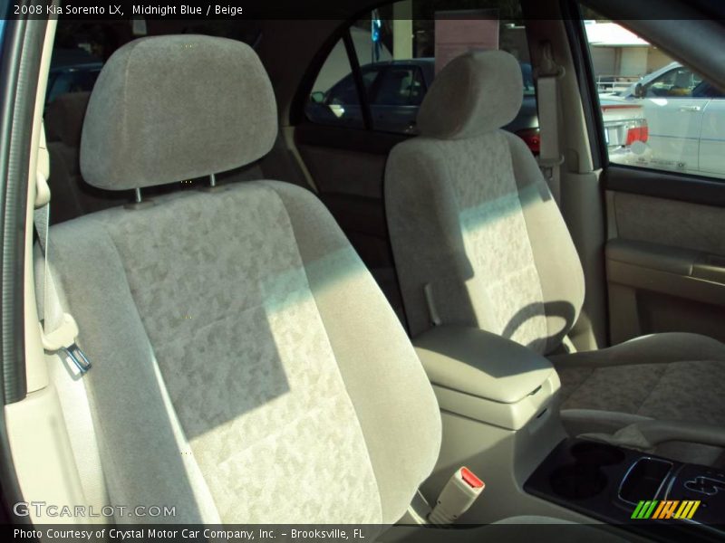 Midnight Blue / Beige 2008 Kia Sorento LX
