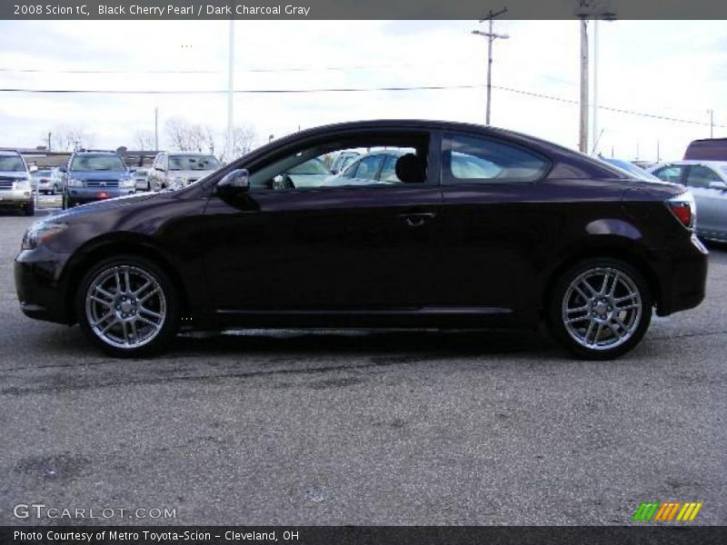 Black Cherry Pearl / Dark Charcoal Gray 2008 Scion tC