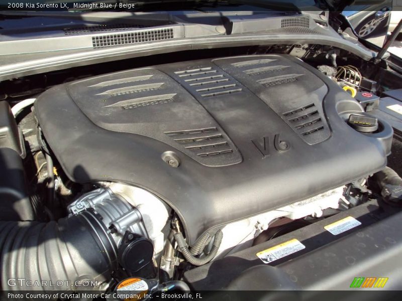 Midnight Blue / Beige 2008 Kia Sorento LX