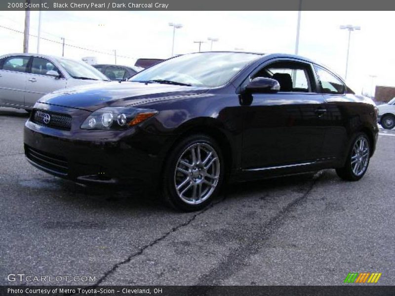 Black Cherry Pearl / Dark Charcoal Gray 2008 Scion tC