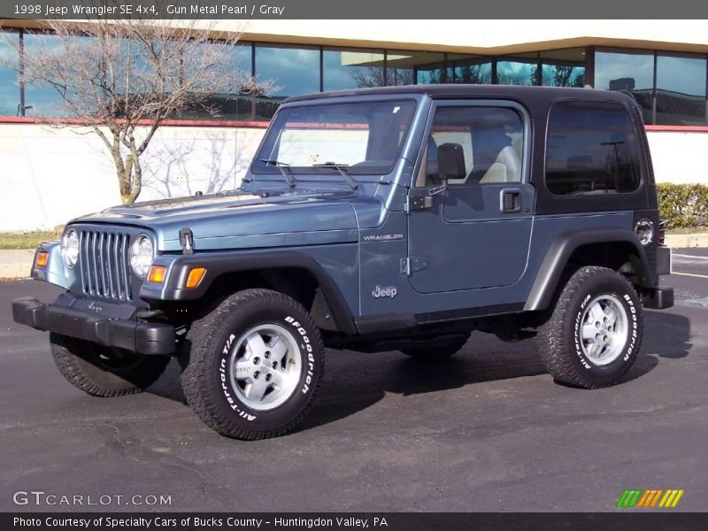 Gun Metal Pearl / Gray 1998 Jeep Wrangler SE 4x4