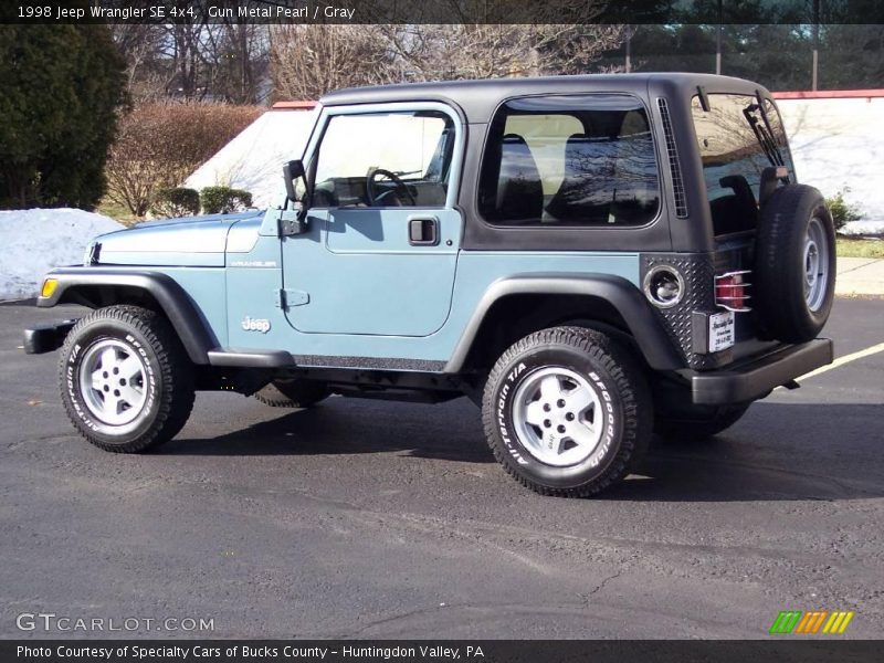 Gun Metal Pearl / Gray 1998 Jeep Wrangler SE 4x4