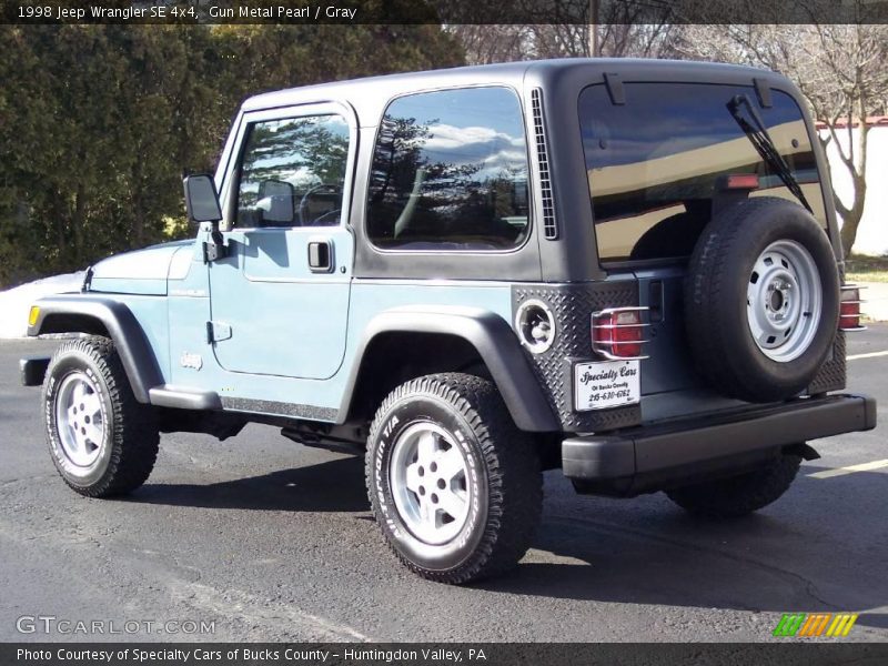Gun Metal Pearl / Gray 1998 Jeep Wrangler SE 4x4