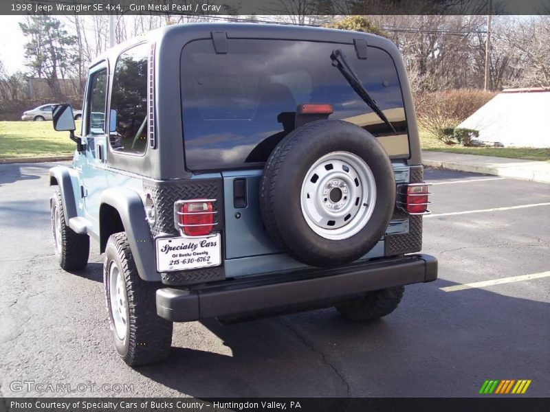 Gun Metal Pearl / Gray 1998 Jeep Wrangler SE 4x4