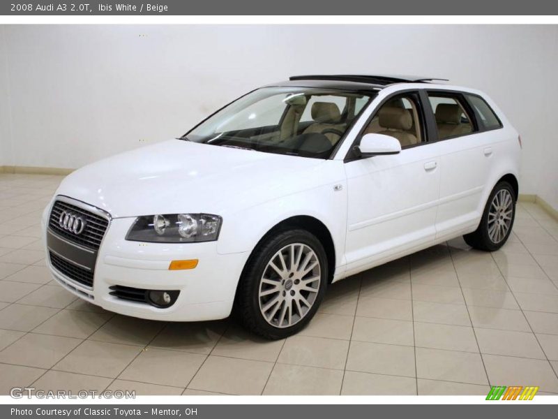 Ibis White / Beige 2008 Audi A3 2.0T