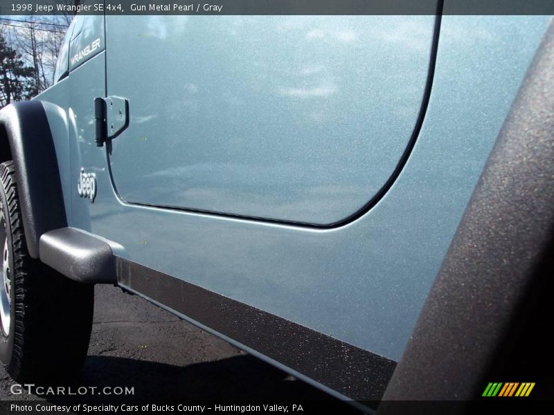 Gun Metal Pearl / Gray 1998 Jeep Wrangler SE 4x4