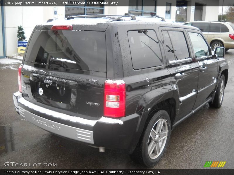 Black Clearcoat / Pastel Slate Gray 2007 Jeep Patriot Limited 4x4