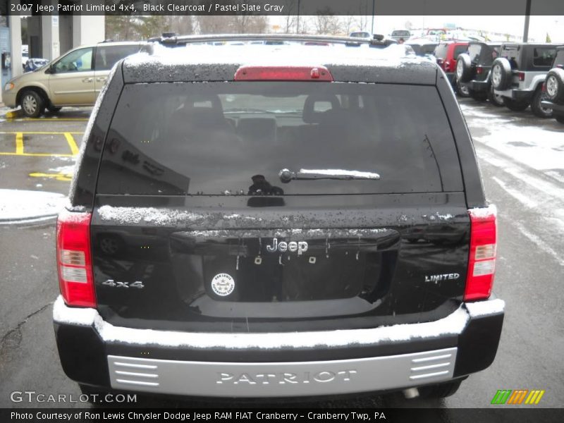 Black Clearcoat / Pastel Slate Gray 2007 Jeep Patriot Limited 4x4