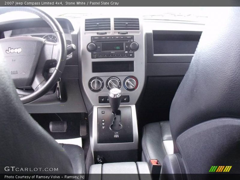 Stone White / Pastel Slate Gray 2007 Jeep Compass Limited 4x4