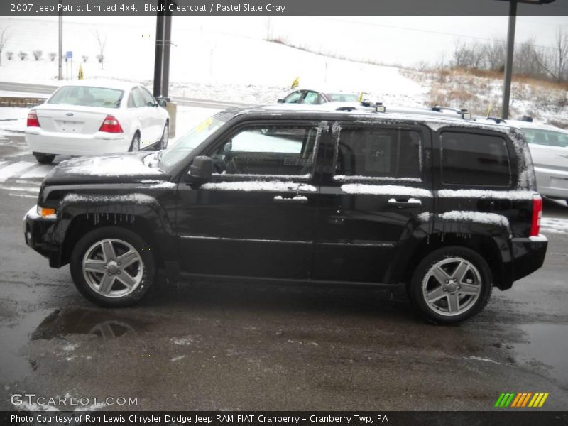 Black Clearcoat / Pastel Slate Gray 2007 Jeep Patriot Limited 4x4