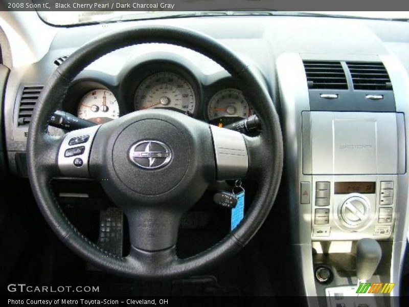 Black Cherry Pearl / Dark Charcoal Gray 2008 Scion tC