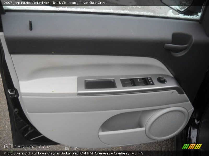 Black Clearcoat / Pastel Slate Gray 2007 Jeep Patriot Limited 4x4