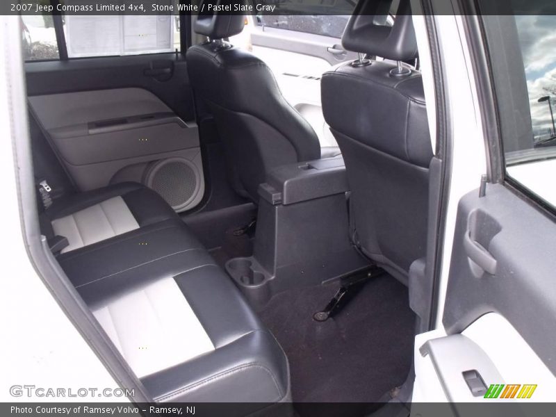 Stone White / Pastel Slate Gray 2007 Jeep Compass Limited 4x4