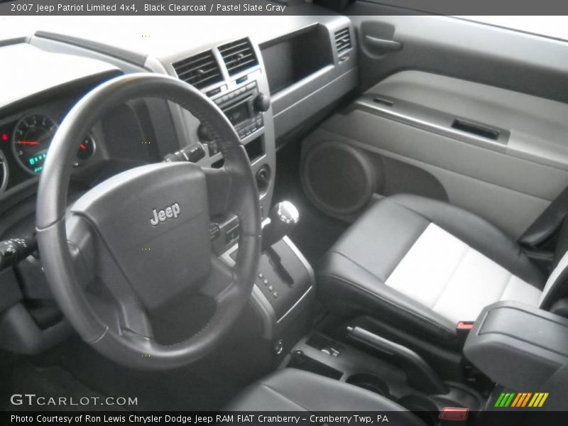 Black Clearcoat / Pastel Slate Gray 2007 Jeep Patriot Limited 4x4