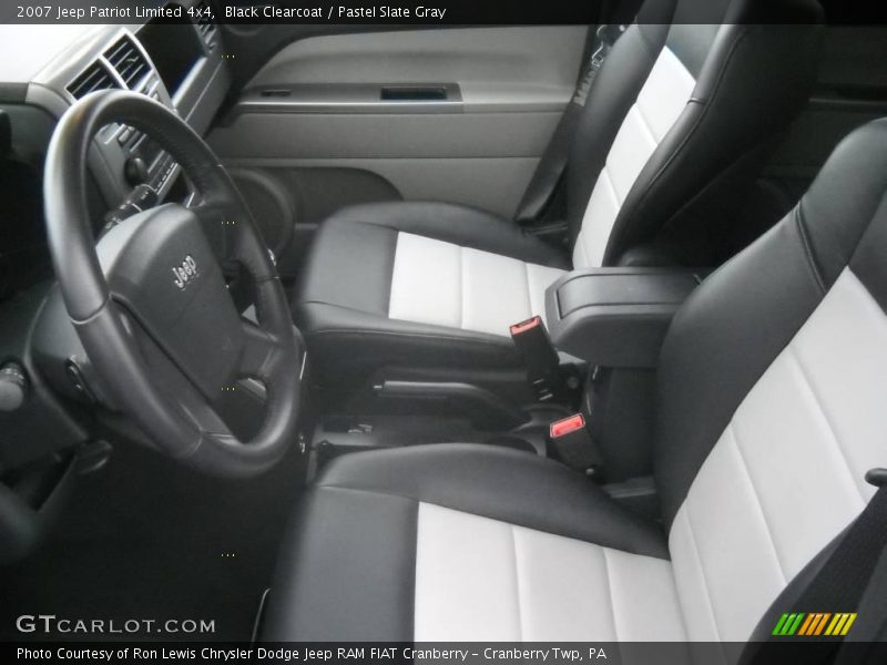 Black Clearcoat / Pastel Slate Gray 2007 Jeep Patriot Limited 4x4