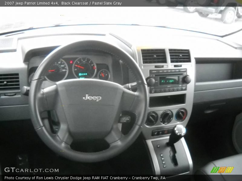 Black Clearcoat / Pastel Slate Gray 2007 Jeep Patriot Limited 4x4