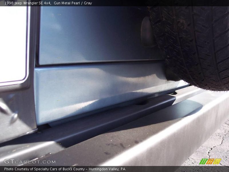 Gun Metal Pearl / Gray 1998 Jeep Wrangler SE 4x4