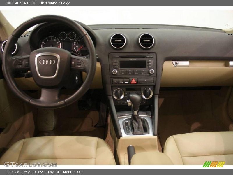 Ibis White / Beige 2008 Audi A3 2.0T