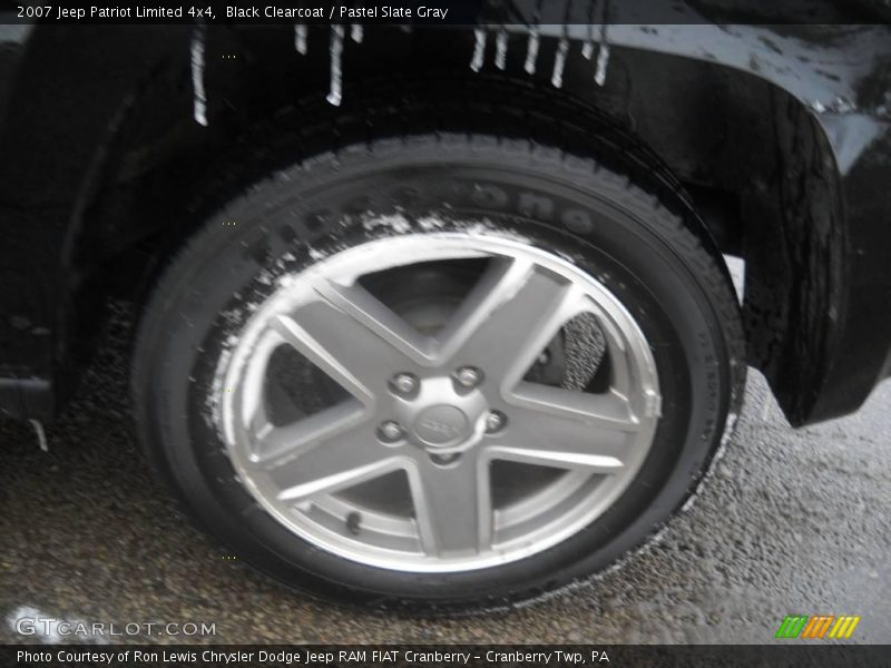 Black Clearcoat / Pastel Slate Gray 2007 Jeep Patriot Limited 4x4