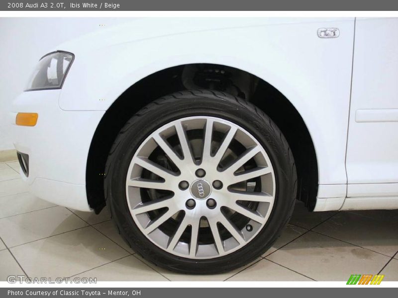 Ibis White / Beige 2008 Audi A3 2.0T