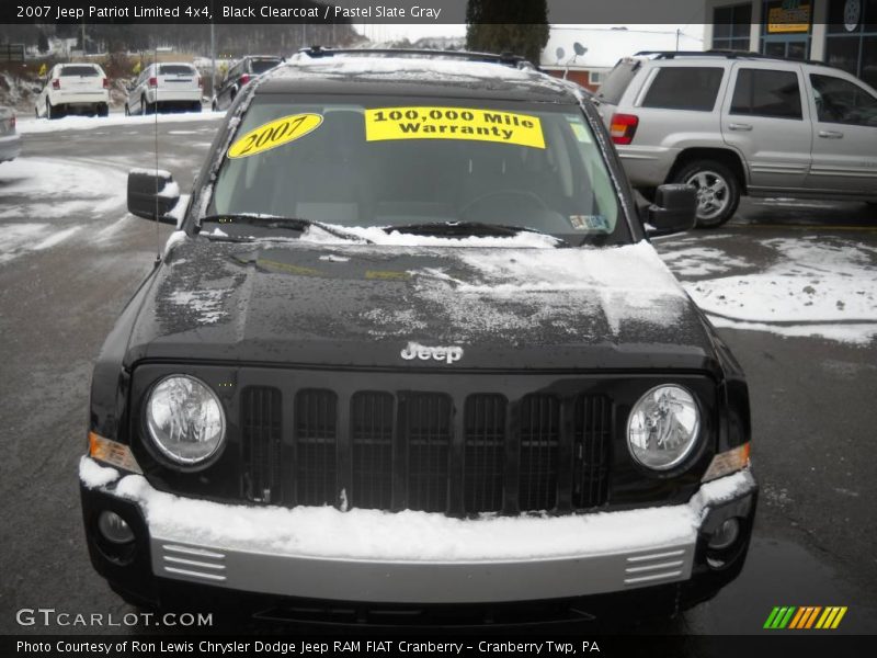Black Clearcoat / Pastel Slate Gray 2007 Jeep Patriot Limited 4x4
