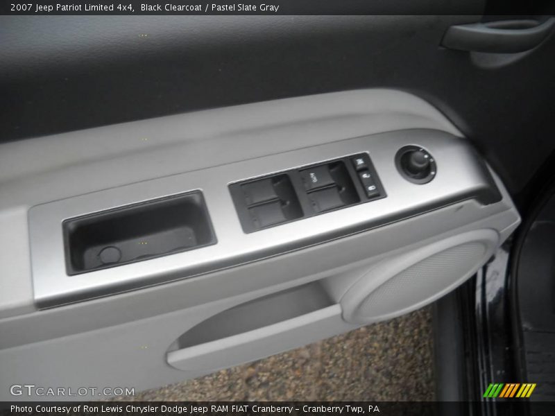 Black Clearcoat / Pastel Slate Gray 2007 Jeep Patriot Limited 4x4
