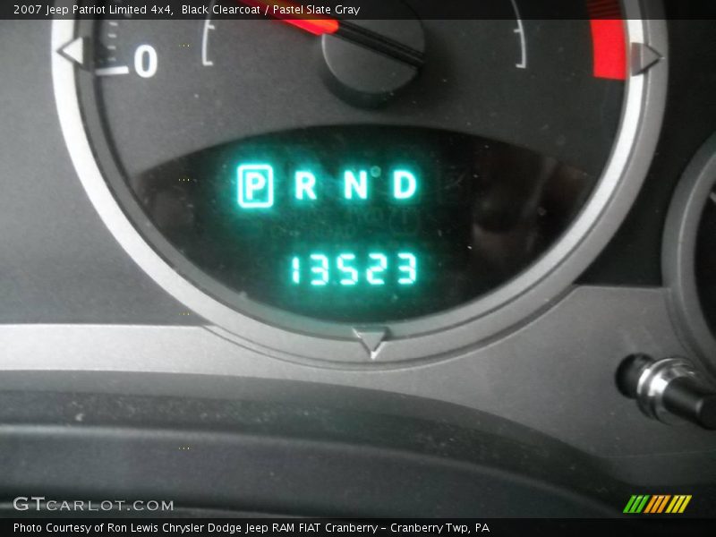 Black Clearcoat / Pastel Slate Gray 2007 Jeep Patriot Limited 4x4