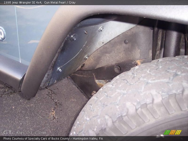 Gun Metal Pearl / Gray 1998 Jeep Wrangler SE 4x4
