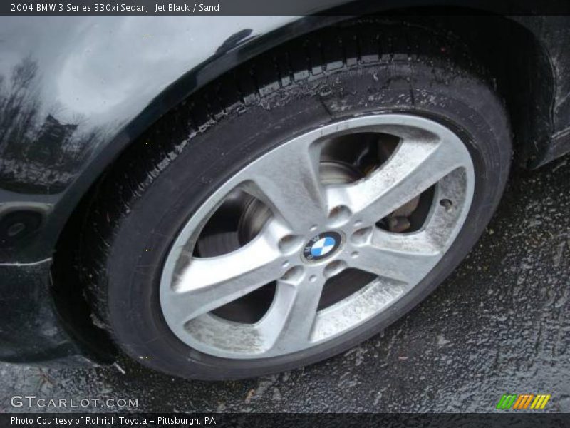 Jet Black / Sand 2004 BMW 3 Series 330xi Sedan