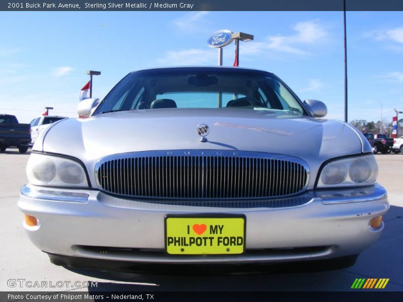 Sterling Silver Metallic / Medium Gray 2001 Buick Park Avenue