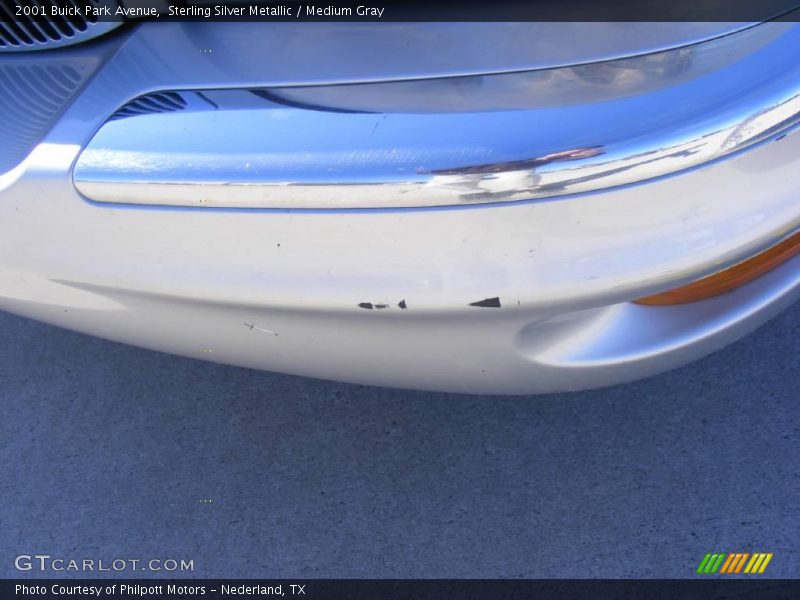 Sterling Silver Metallic / Medium Gray 2001 Buick Park Avenue